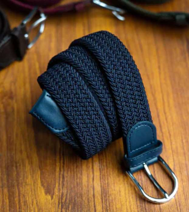 2 x Imported Cotton Stretchable Belt for Men/Boys